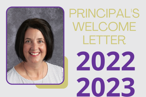Principal's Welcome Letter 2022-2023